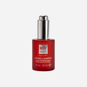 Densifying serum featuring a blend of peptides, collagen, hyaluronic acid, and vitamin C for advanced anti-aging care.