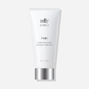 Purifying Mask formulated for combination and oily skin, targeting acne symptoms and impurities for a detoxified glow.