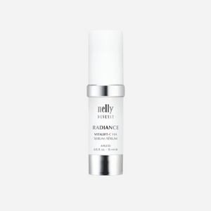 Radiance VitaLift-C HA Serum in an elegant bottle, designed to rejuvenate and brighten dull skin for a radiant complexion.